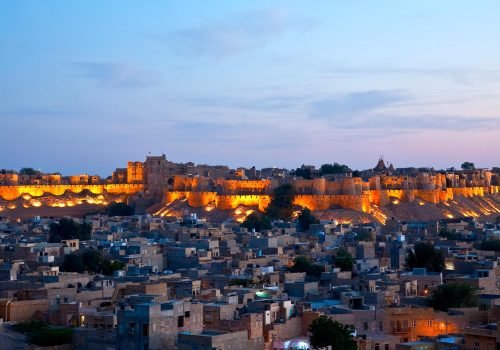 Fort de Jaisalmer au Rajasthan, Inde